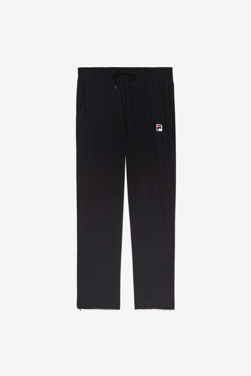Black Men\'s Fila Essentials Track Pants | Saudi Arabia-274853