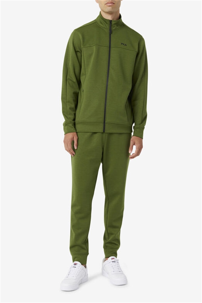 Black Men's Fila Himmat Joggers | Saudi Arabia-649257