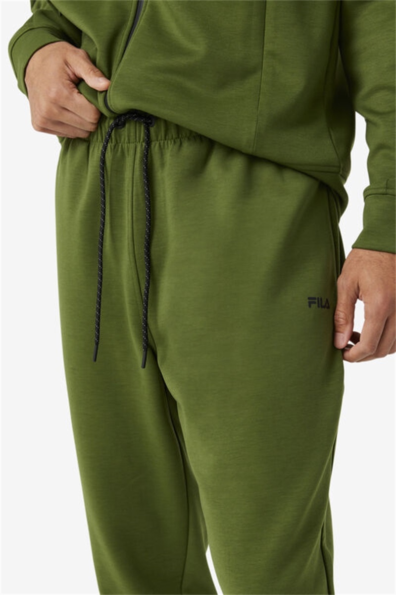 Black Men's Fila Himmat Joggers | Saudi Arabia-649257