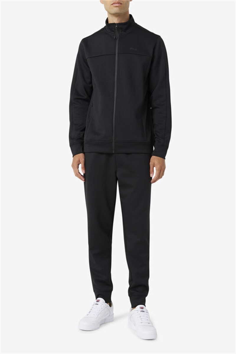 Black Men's Fila Himmat Joggers | Saudi Arabia-472613