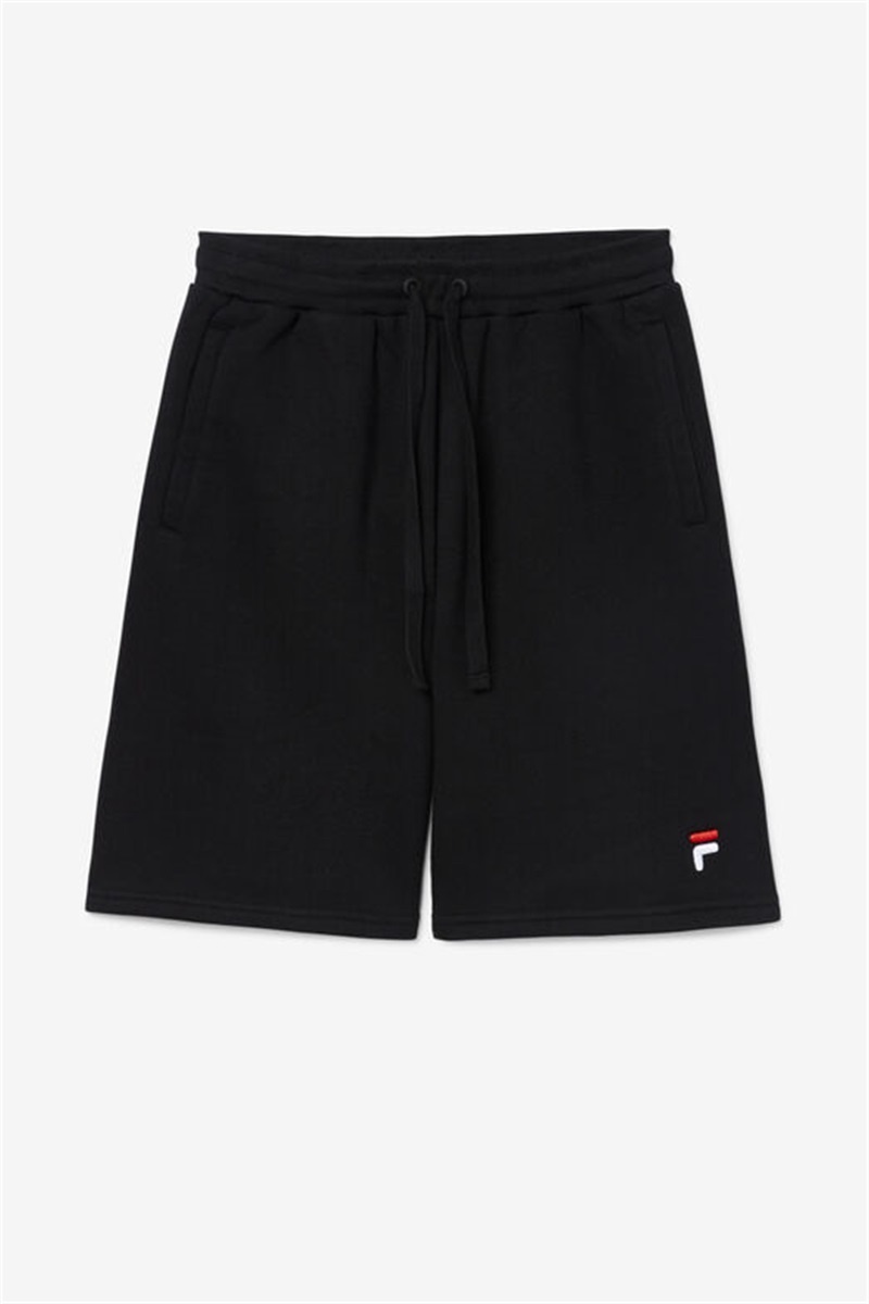 Black Men\'s Fila Kasta Shorts | Saudi Arabia-378146
