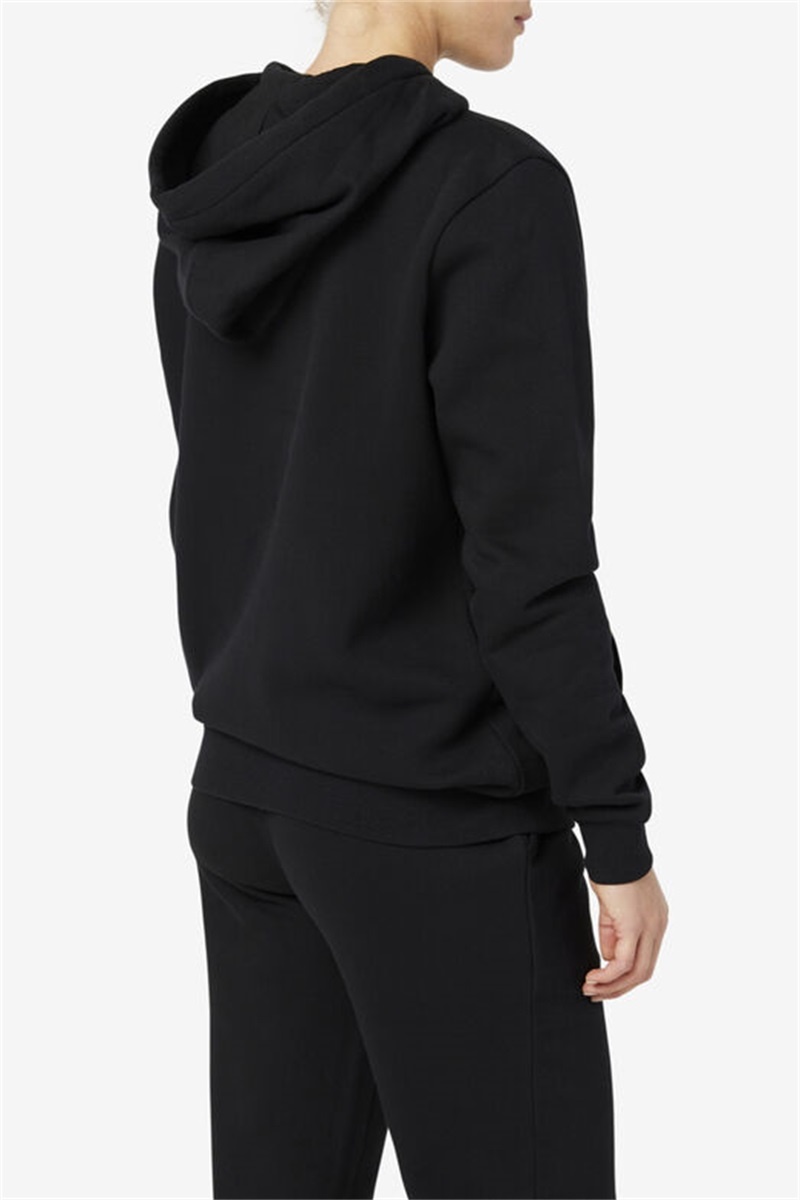 Black Men's Fila Lylah Hoodie | Saudi Arabia-152436