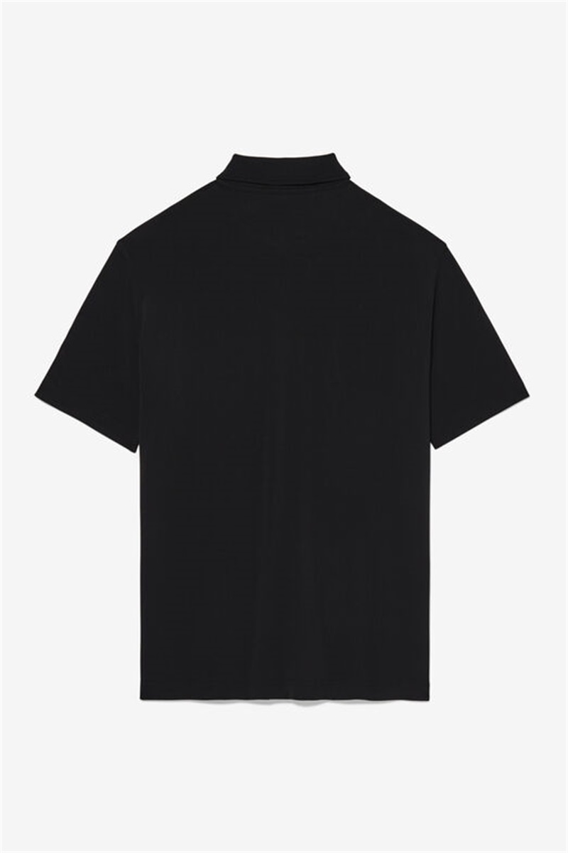 Black Men's Fila Match Point Polo Shirts | Saudi Arabia-457618