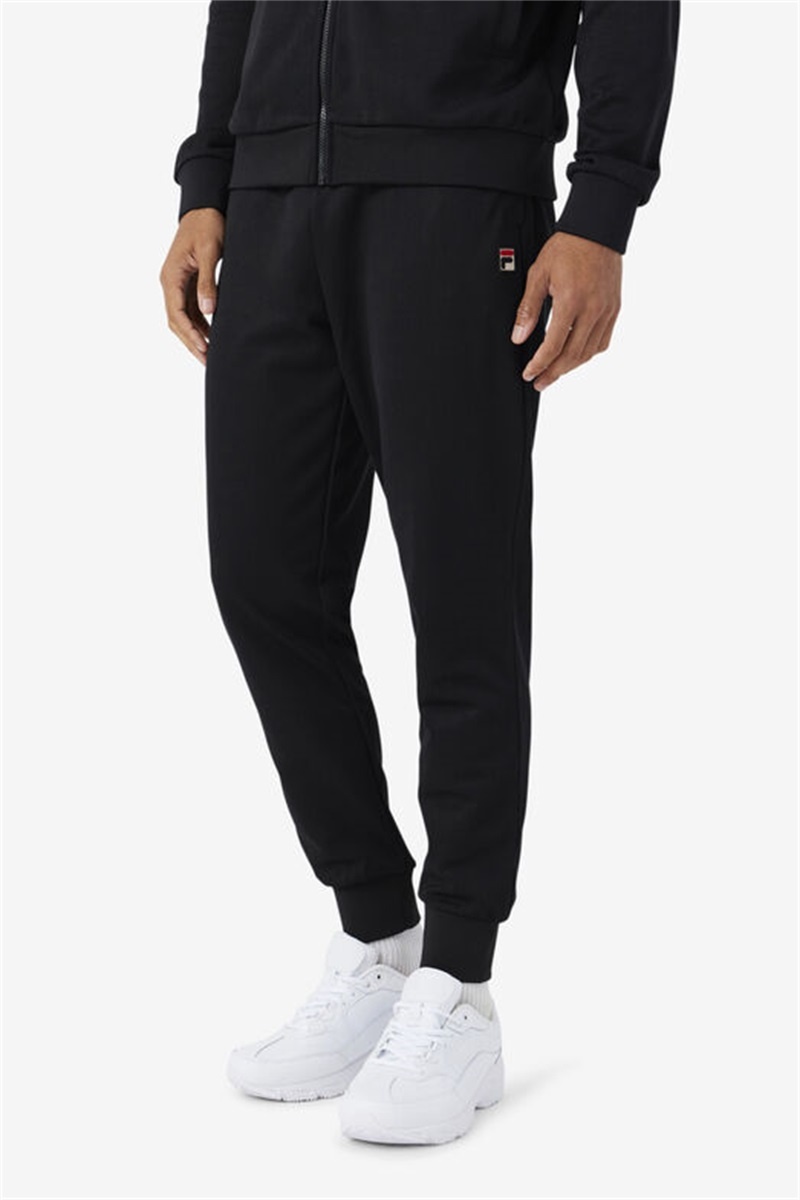 Black Men's Fila Naso Pants | Saudi Arabia-472983