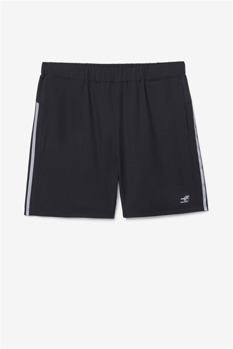 Black Men\'s Fila Pickleball Shorts | Saudi Arabia-195743