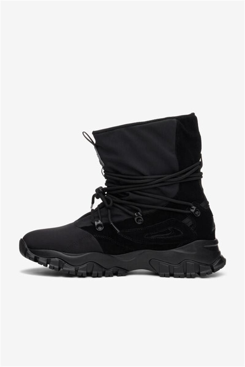 Black Men's Fila Ray Tracer Sneaker Boots | Saudi Arabia-693572
