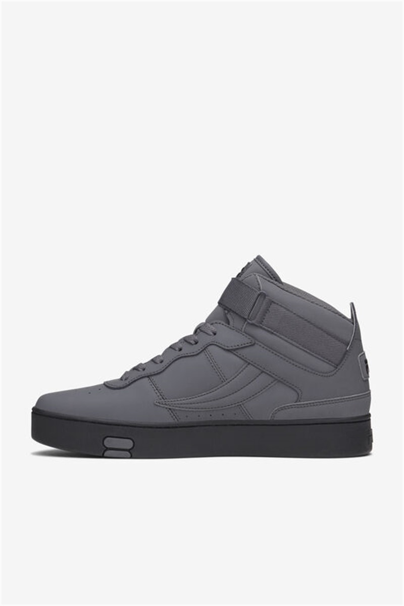 Black Men's Fila V-10 Lux Sneakers | Saudi Arabia-610935