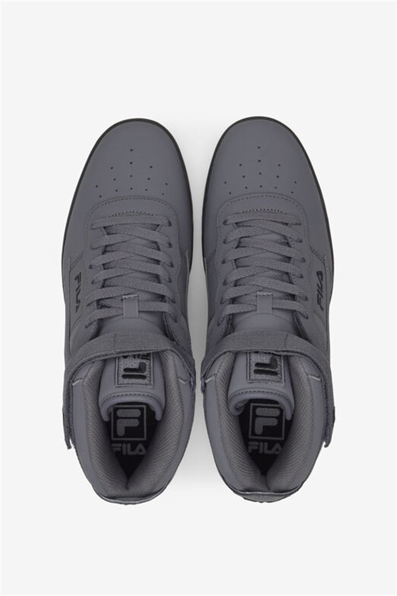 Black Men's Fila V-10 Lux Sneakers | Saudi Arabia-610935