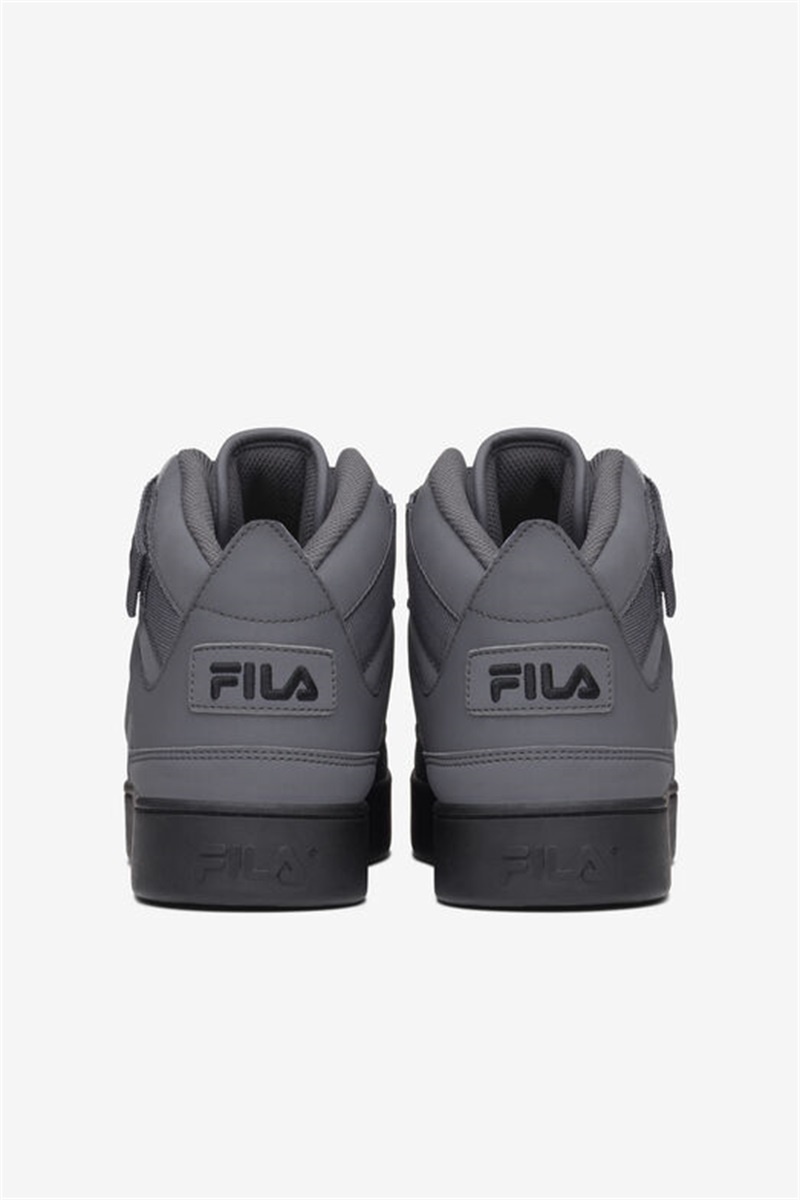 Black Men's Fila V-10 Lux Sneakers | Saudi Arabia-610935