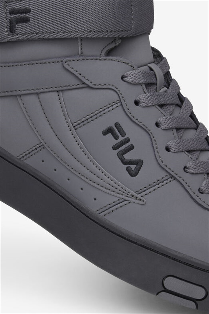 Black Men's Fila V-10 Lux Sneakers | Saudi Arabia-610935