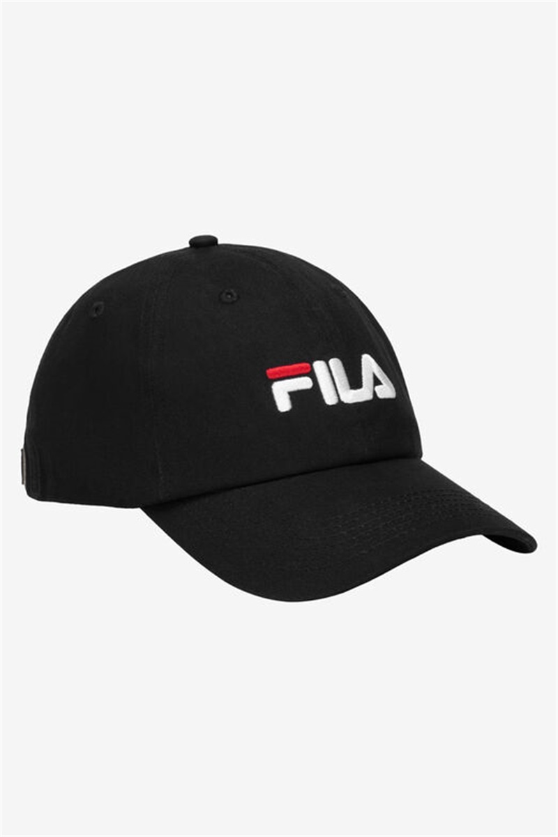 Black Women's Fila Embroidered Logo Baseball Hats | Saudi Arabia-291348