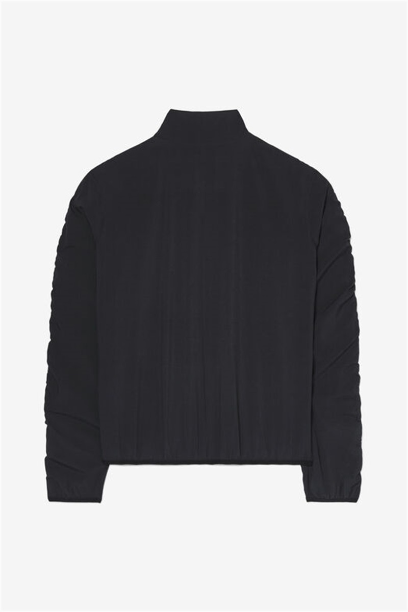 Black Women's Fila Essentials Court Jackets | Saudi Arabia-385246