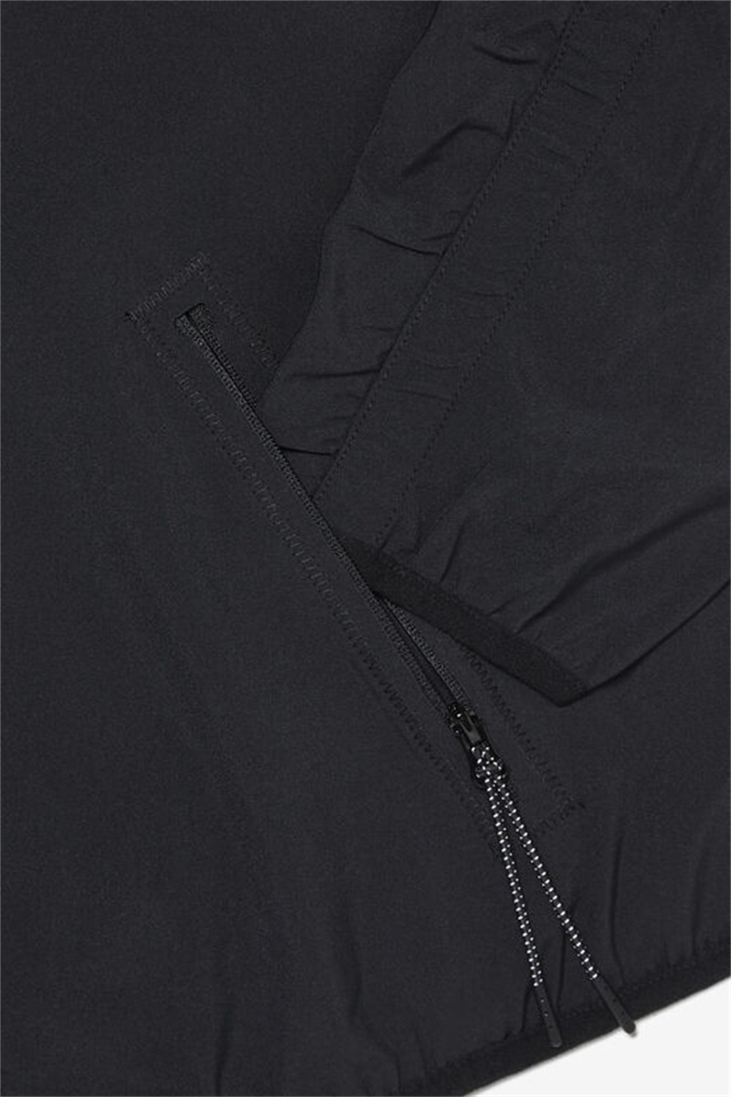 Black Women's Fila Essentials Court Jackets | Saudi Arabia-385246