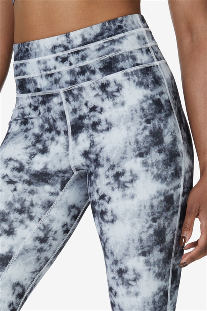 Black Women's Fila Forza Dance Leggings | Saudi Arabia-198743
