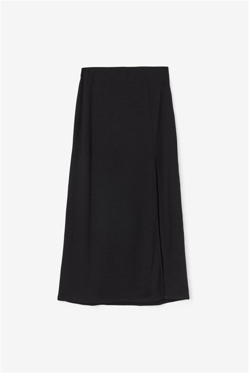 Black Women\'s Fila Londyn Midi Skirts | Saudi Arabia-835601