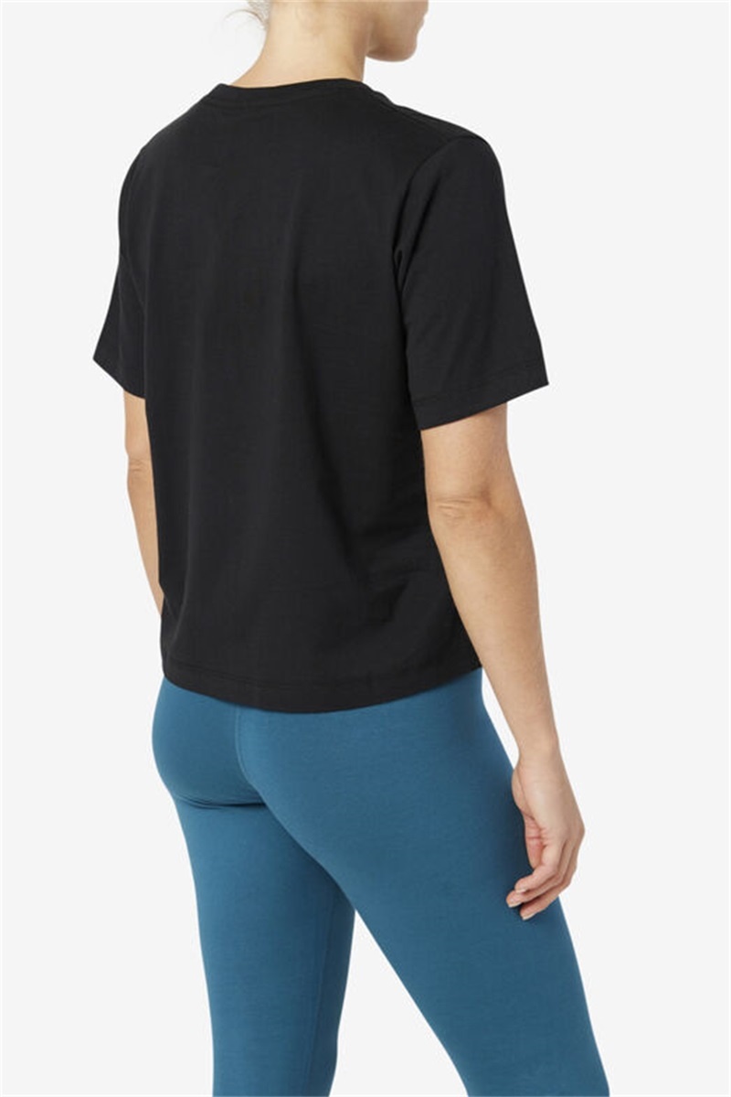 Black Women's Fila Thea Tee | Saudi Arabia-234681