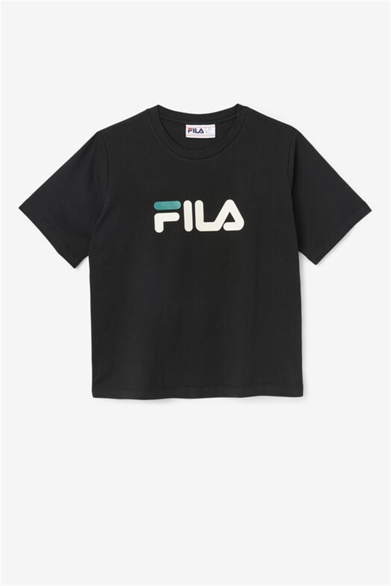 Black Women\'s Fila Thea Tee | Saudi Arabia-234681