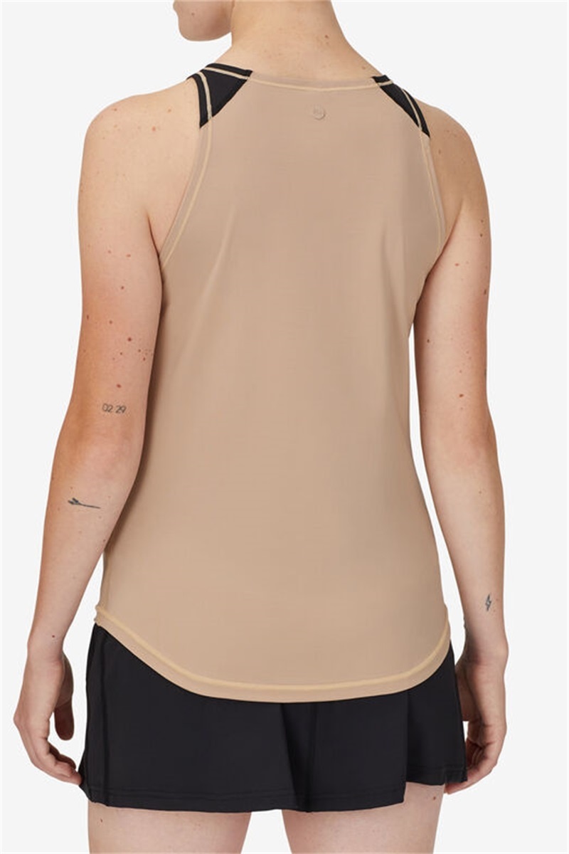 Black Women's Fila Wild Card Full Coverage Tanks | Saudi Arabia-405698