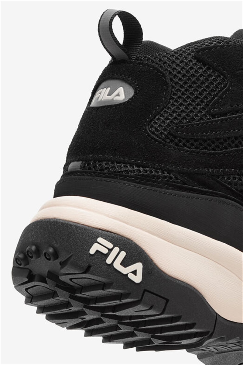 Black / Black Men's Fila Ranger Boots | Saudi Arabia-340762