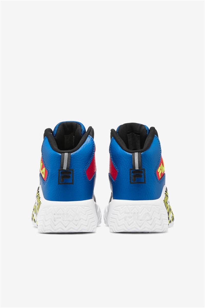 Black / Blue / Red Kids' Fila MB Shoes | Saudi Arabia-751280