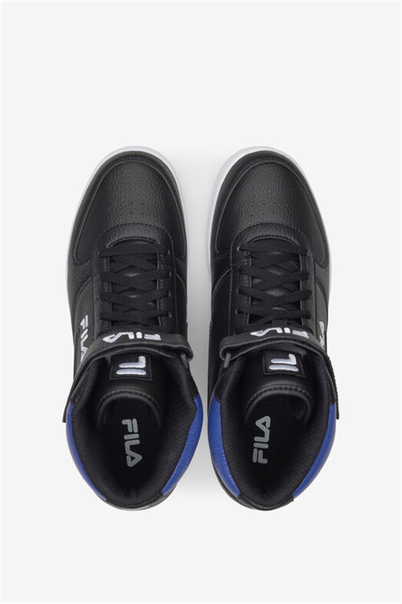 Black / Blue / White Men's Fila A-High Fade Shoes | Saudi Arabia-097186