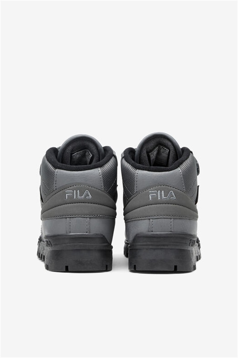Black / Dark Silver Kids' Fila F-13 Weather Tech Shoes | Saudi Arabia-863741