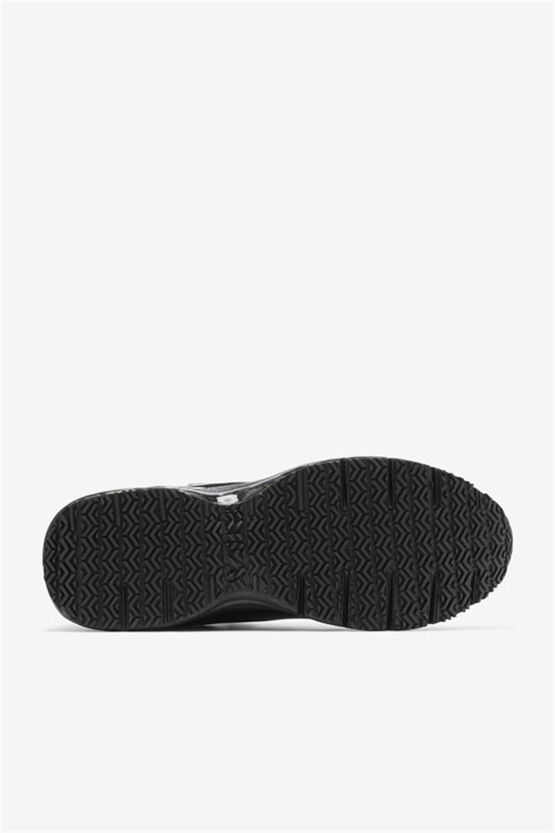 Black / Dark Silver Men's Fila Weathertech Lt Slip Resistant Shoes | Saudi Arabia-017596