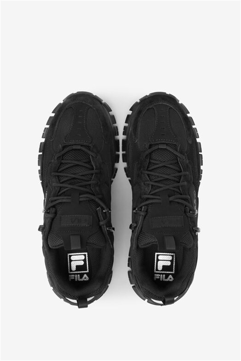 Black / Metal Silver Men's Fila Ray Tracer Tr 2 Shoes | Saudi Arabia-248753