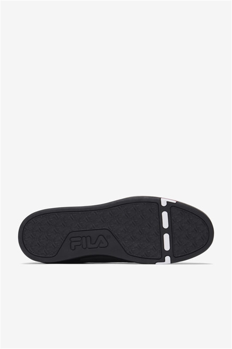 Black / Red Men's Fila V-10 Lux Sneakers | Saudi Arabia-691583