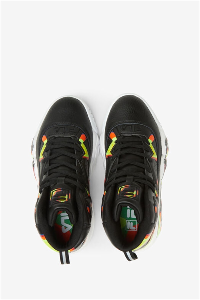 Black / Red Orange / Red Kids' Fila MB Shoes | Saudi Arabia-986471
