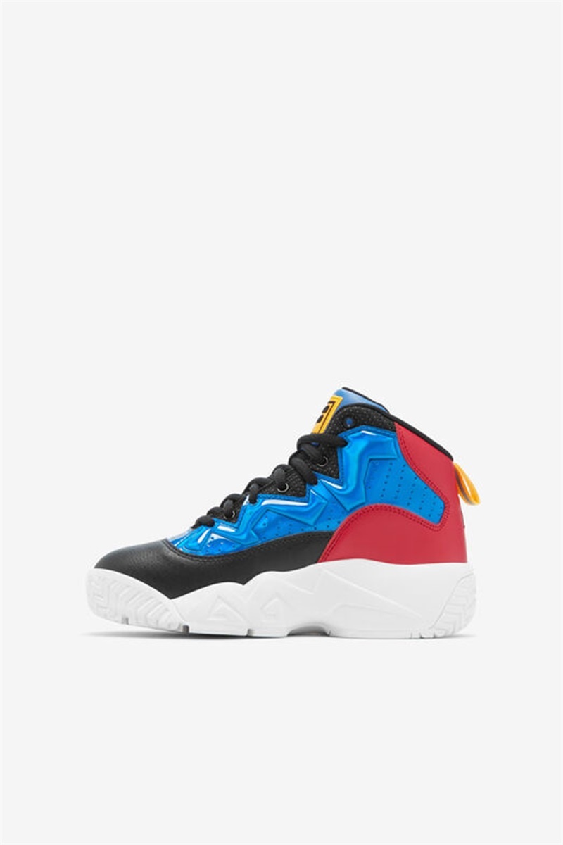Black / Red / Gold Kids' Fila Mb Night Walk Shoes | Saudi Arabia-908756