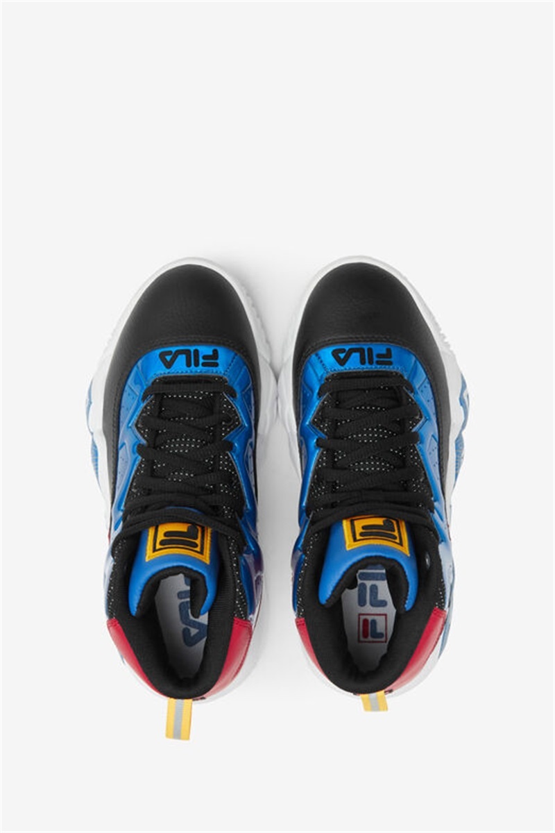 Black / Red / Gold Kids' Fila Mb Night Walk Shoes | Saudi Arabia-908756