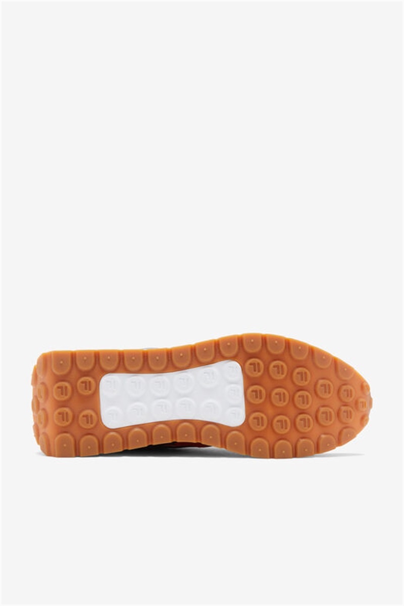 Black / Red / Gold Men's Fila Sandenal Shoes | Saudi Arabia-248613