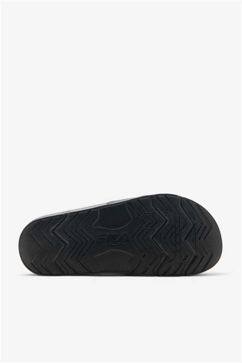 Black / Red / White Men's Fila Drifter Slides | Saudi Arabia-362918