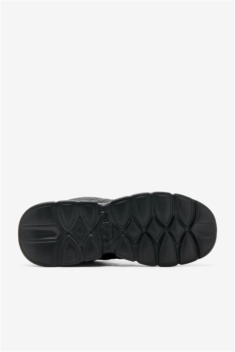 Black / Silver Men's Fila Fulcrum 3 Shoes | Saudi Arabia-204879