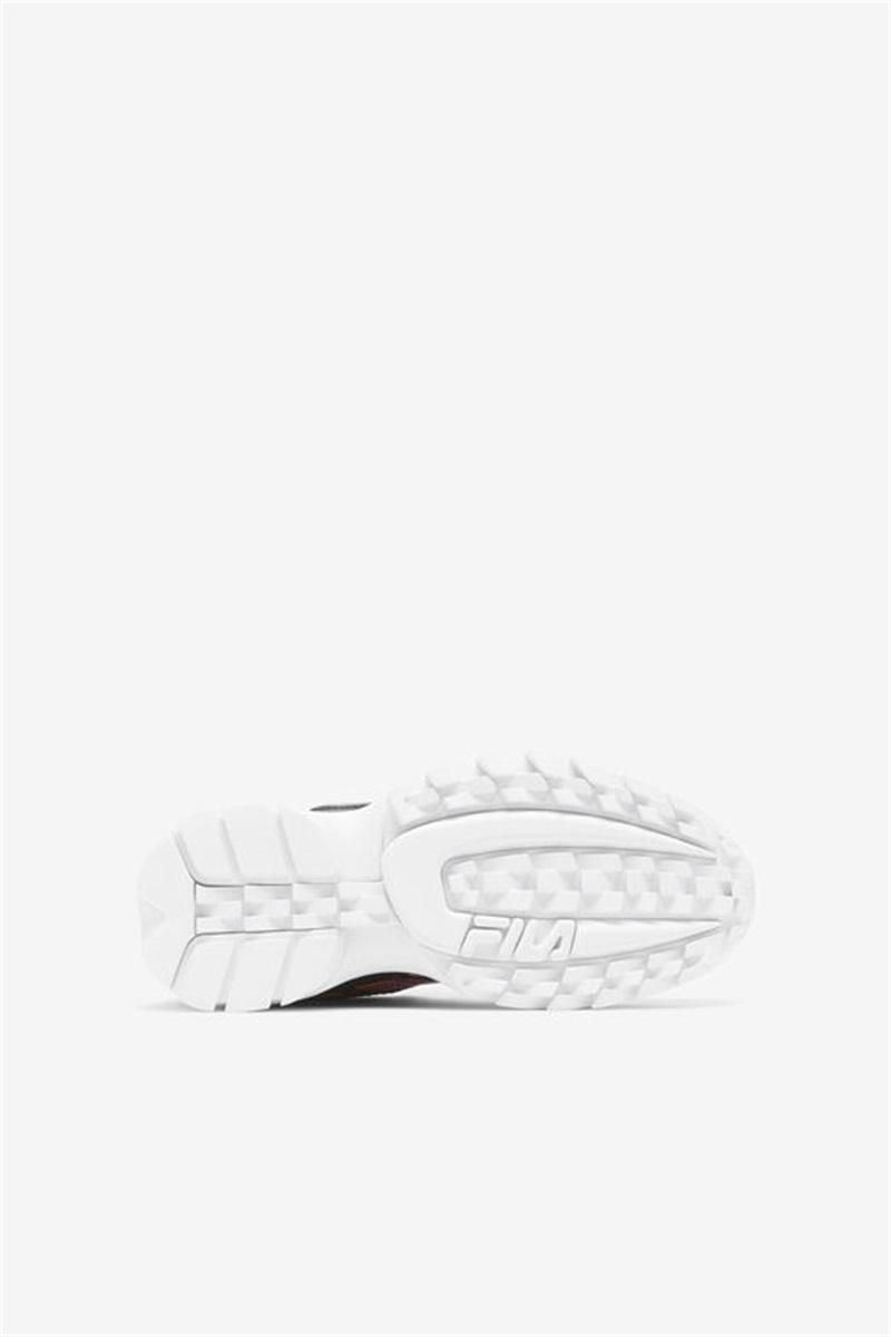 Black / White Kids' Fila Disruptor 2 Premium Shoes | Saudi Arabia-295130