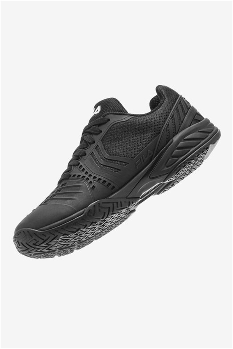 Black / White Men's Fila Axilus 2 Energized Tennis Shoes | Saudi Arabia-950178