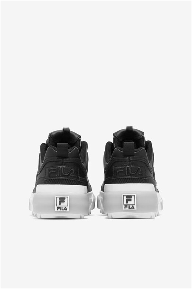 Black / White Women's Fila Disruptor 2 Vulcanized Sneakers | Saudi Arabia-176953