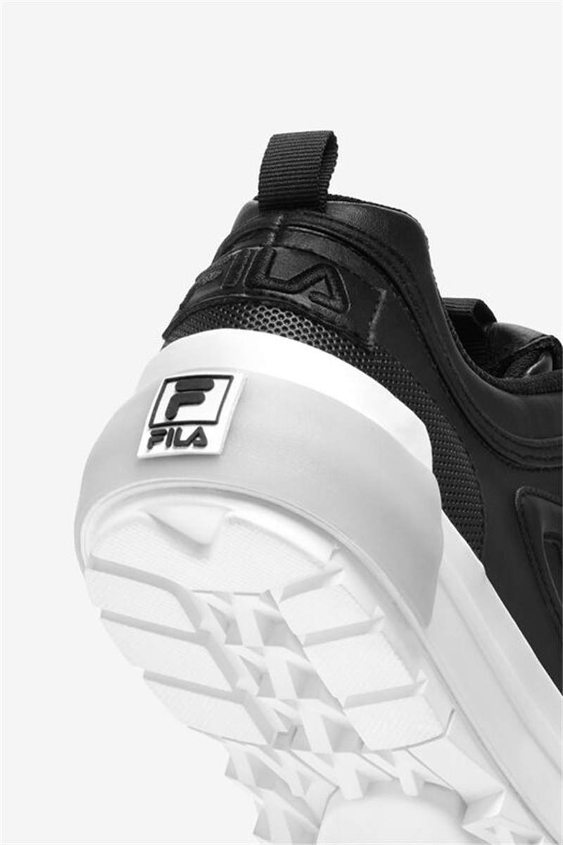 Black / White Women's Fila Disruptor 2 Vulcanized Sneakers | Saudi Arabia-176953