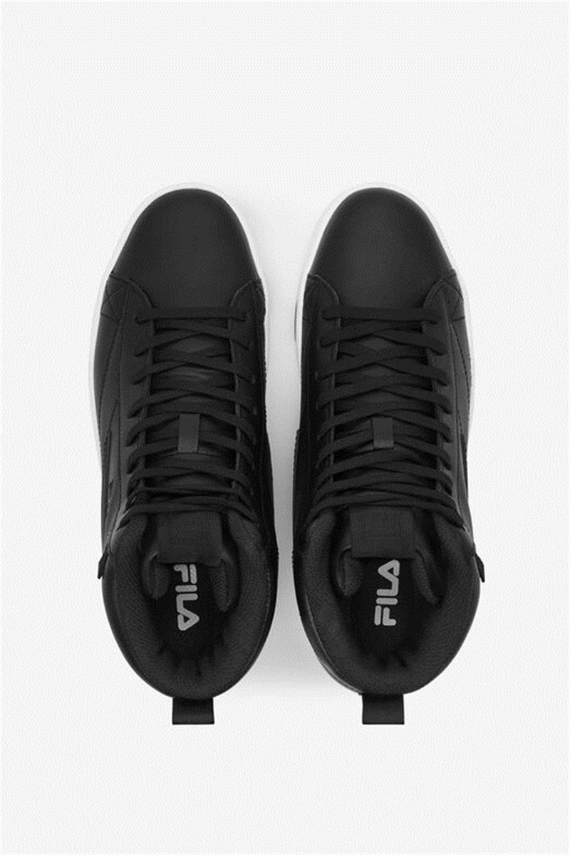 Black / White Women's Fila Gennaio Sneakers | Saudi Arabia-587961
