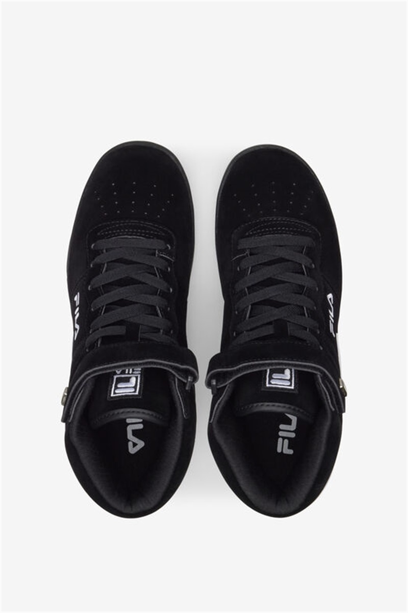 Black / White Women's Fila Vulc 13 Fs Shoes | Saudi Arabia-962517