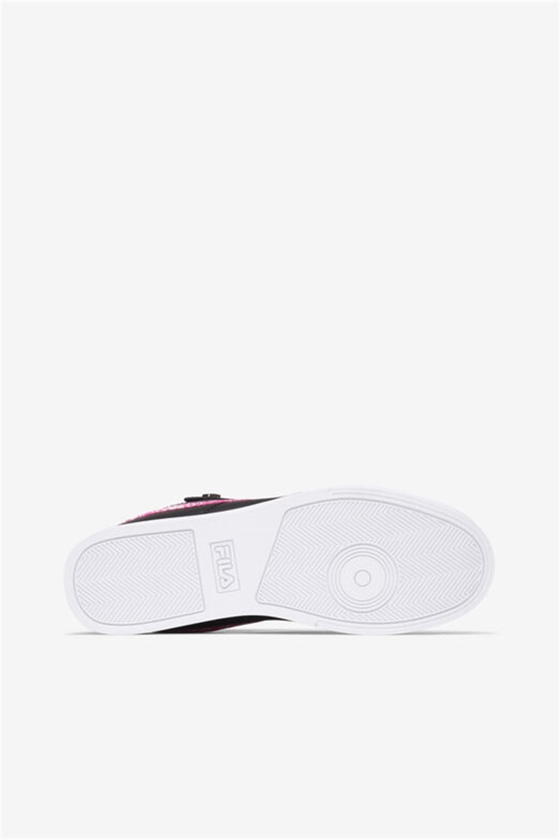 Black / White / Pink Women's Fila Vulc 13 Rg Shoes | Saudi Arabia-327450