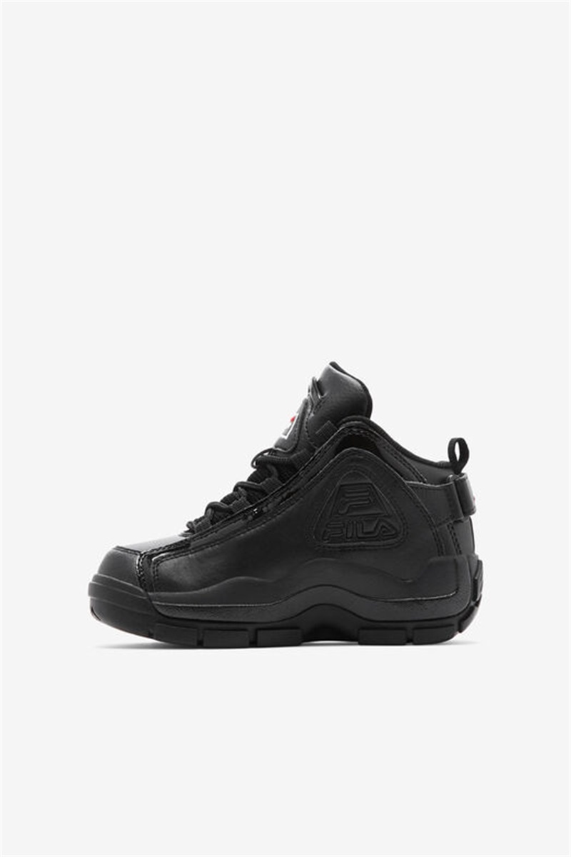 Black / White / Red Kids' Fila Grant Hill 2 25th Anniversary Edition Shoes | Saudi Arabia-758021