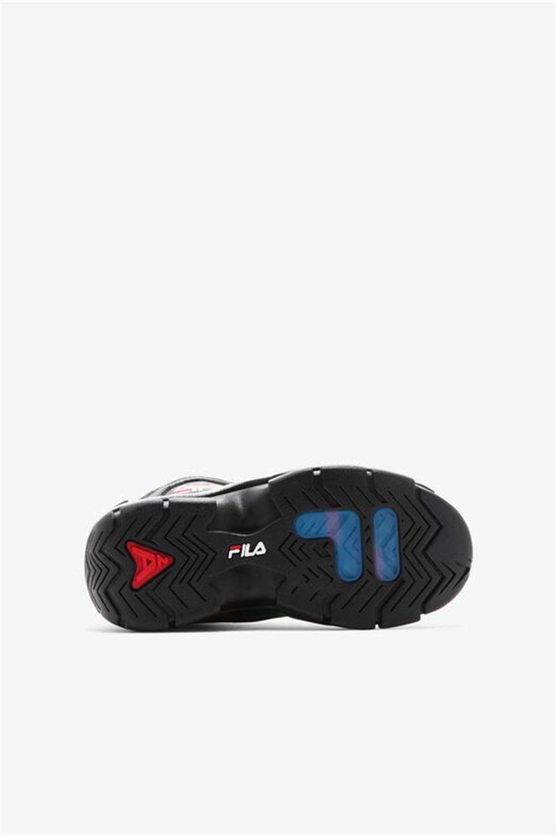 Black / White / Red Kids' Fila Grant Hill 2 25th Anniversary Edition Shoes | Saudi Arabia-758021