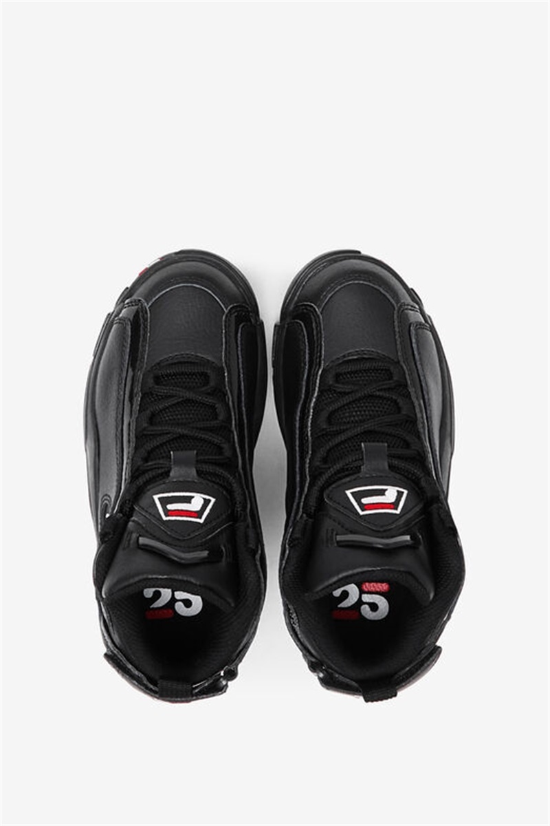 Black / White / Red Kids' Fila Grant Hill 2 25th Anniversary Edition Shoes | Saudi Arabia-758021
