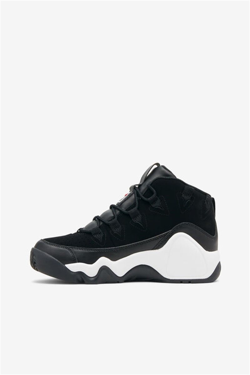 Black / White / Red Women's Fila Grant Hill 1 Sneakers | Saudi Arabia-391286