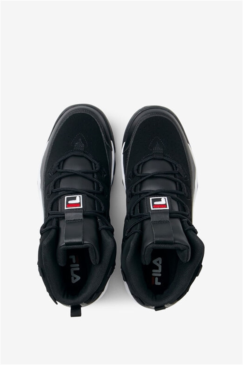 Black / White / Red Women's Fila Grant Hill 1 Sneakers | Saudi Arabia-391286