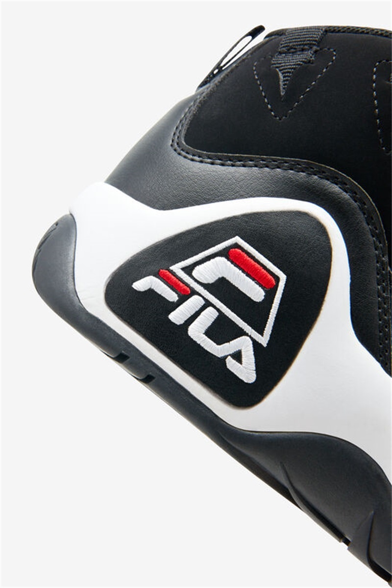 Black / White / Red Women's Fila Grant Hill 1 Sneakers | Saudi Arabia-391286