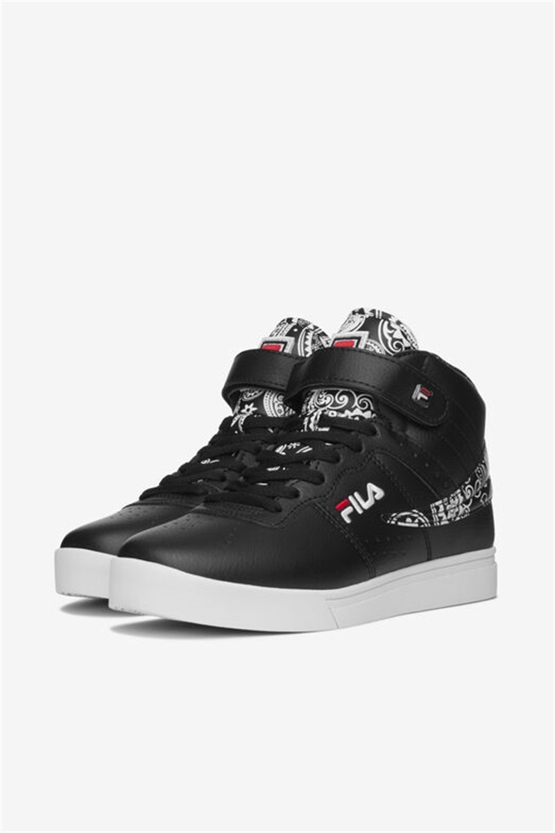 Black / White / Red Women's Fila Vulc 13 Rg Shoes | Saudi Arabia-034152