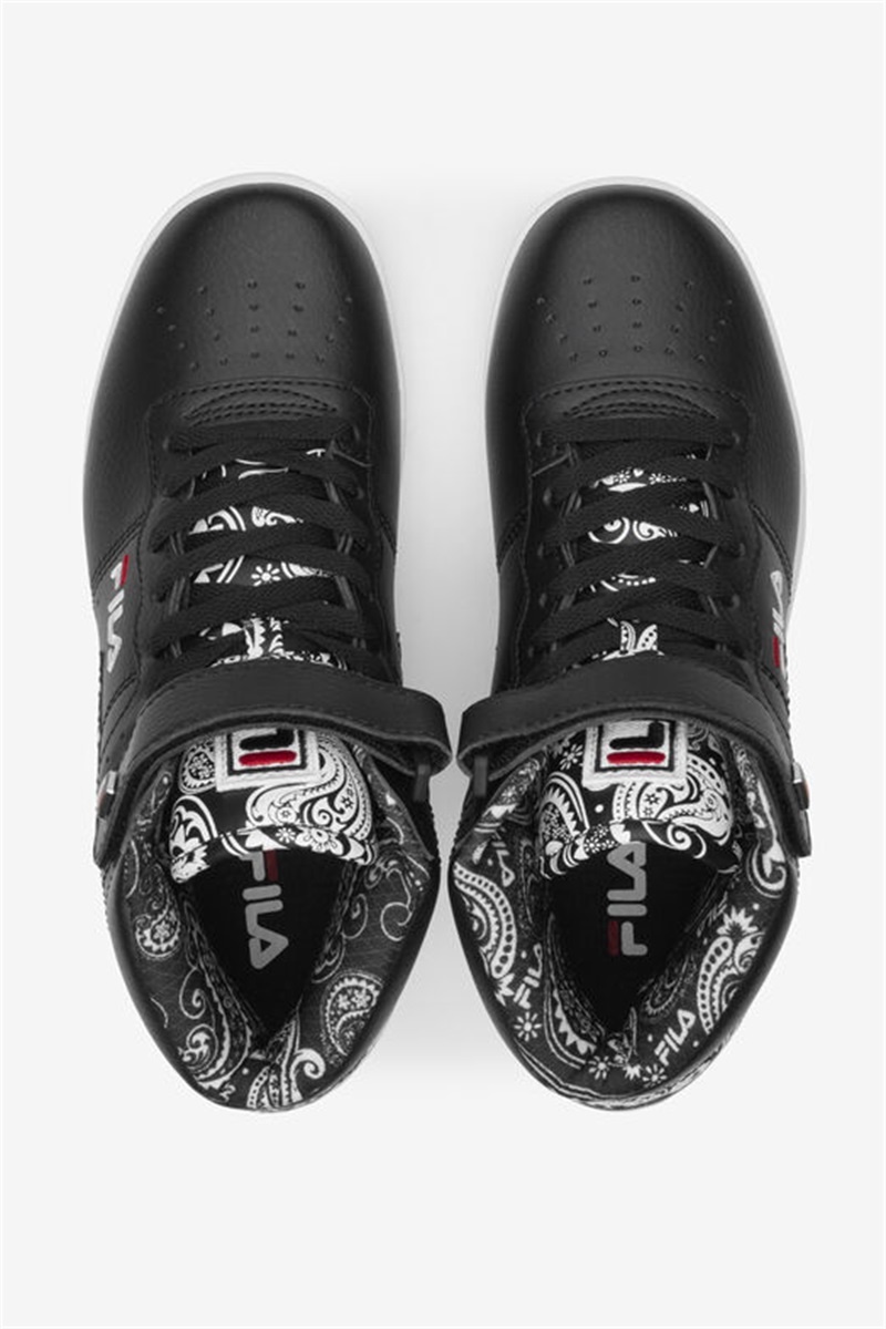 Black / White / Red Women's Fila Vulc 13 Rg Shoes | Saudi Arabia-034152